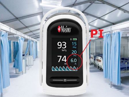 What is PI in Oximeter?
