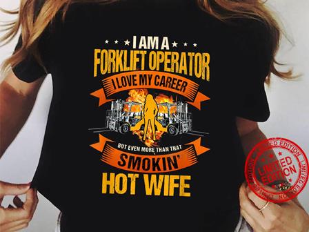 certified forklift operator shirt