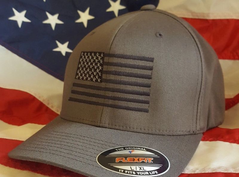 American Flag Trucker Hat