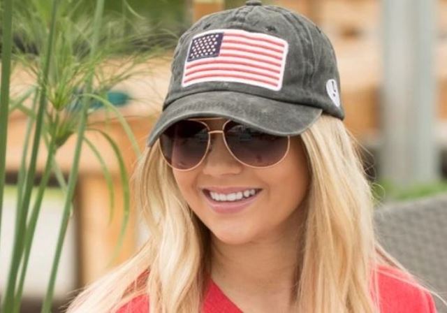 American Flag Trucker Hat