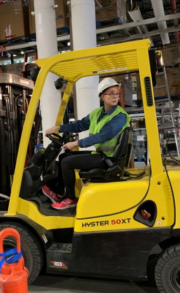 drive a forklift