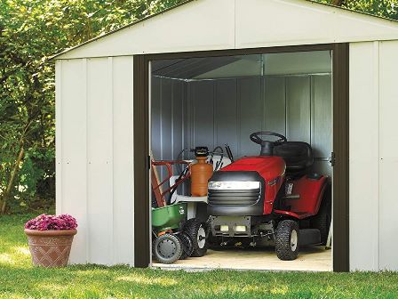 Lawn Mower Storage shed