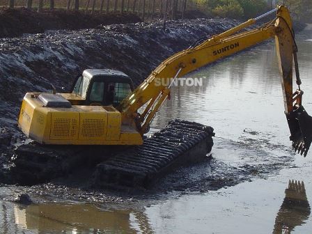 Floating Excavator