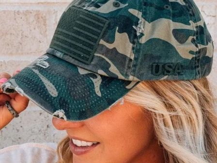 Women’s Camouflage Ball Cap