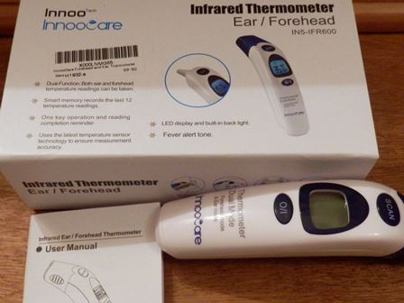 Infrared Thermometer Instruction Manual