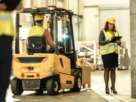 Fine for driving a Forklift without a License
