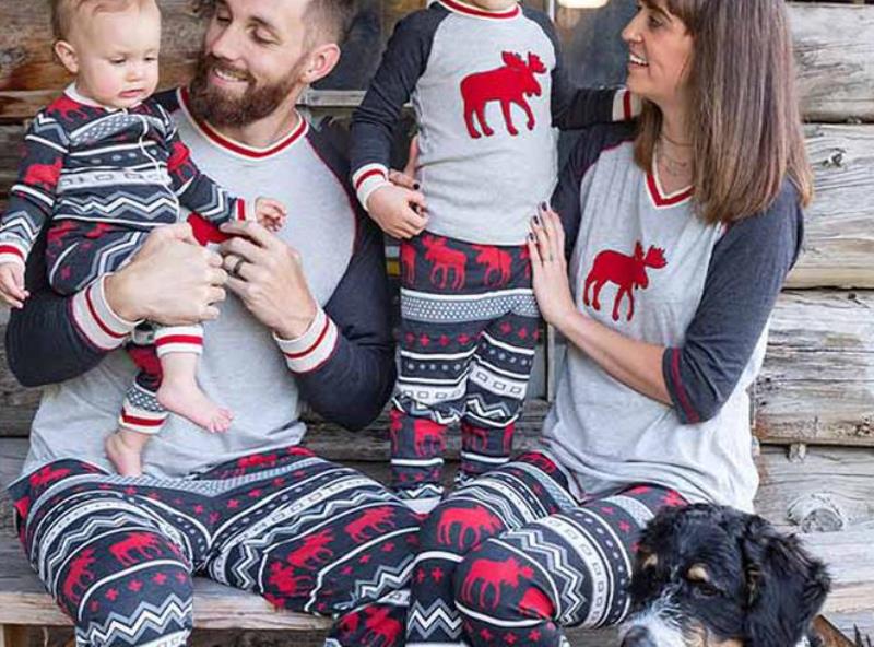 Funny Matching Christmas Pajamas