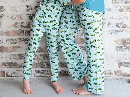 Tractor pajamas for adults