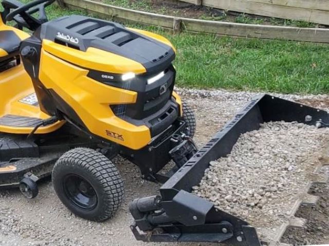 Lawn Mower Bucket Attachment