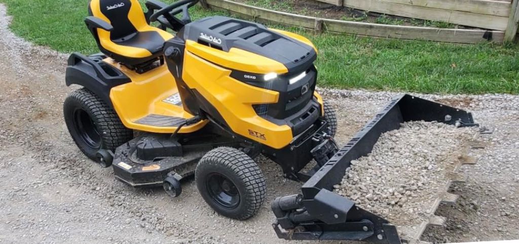 Lawn Mower Bucket Attachment